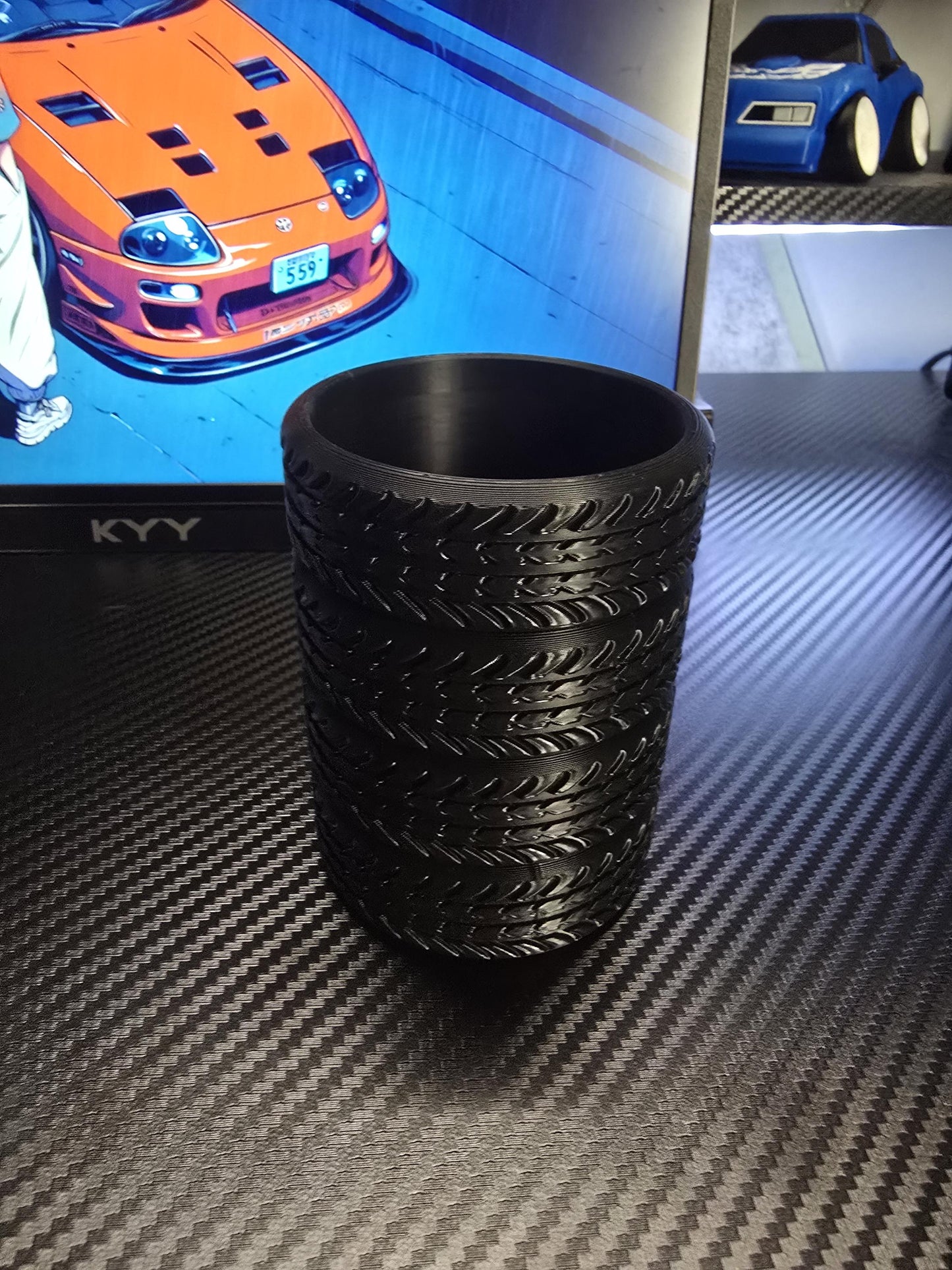 Tire Stack Pen Holder