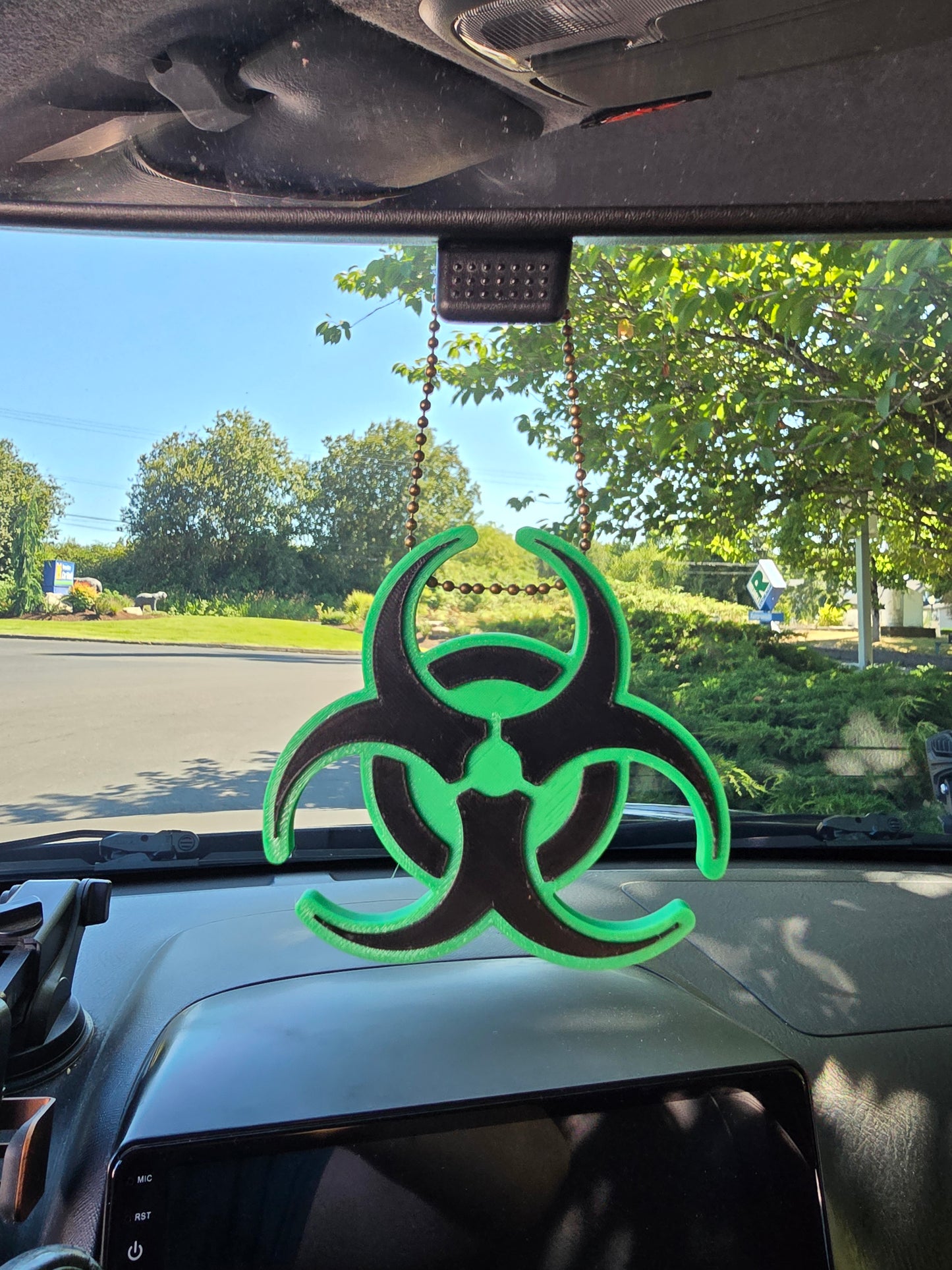 Biohazard Charm