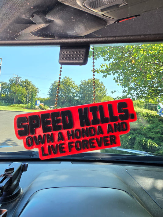 Speed Kills Charm