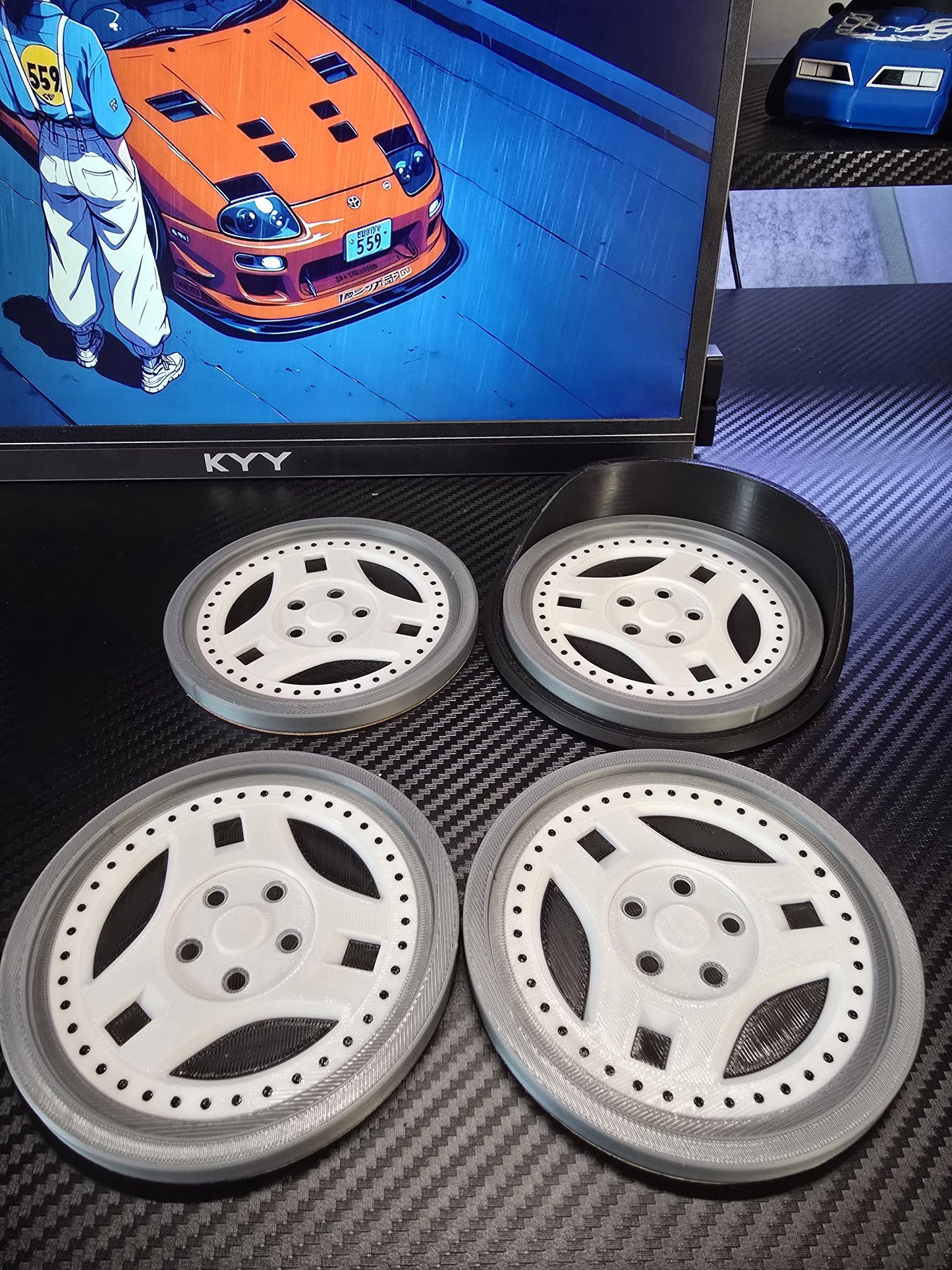 Advan SA3 Style Drink Coasters