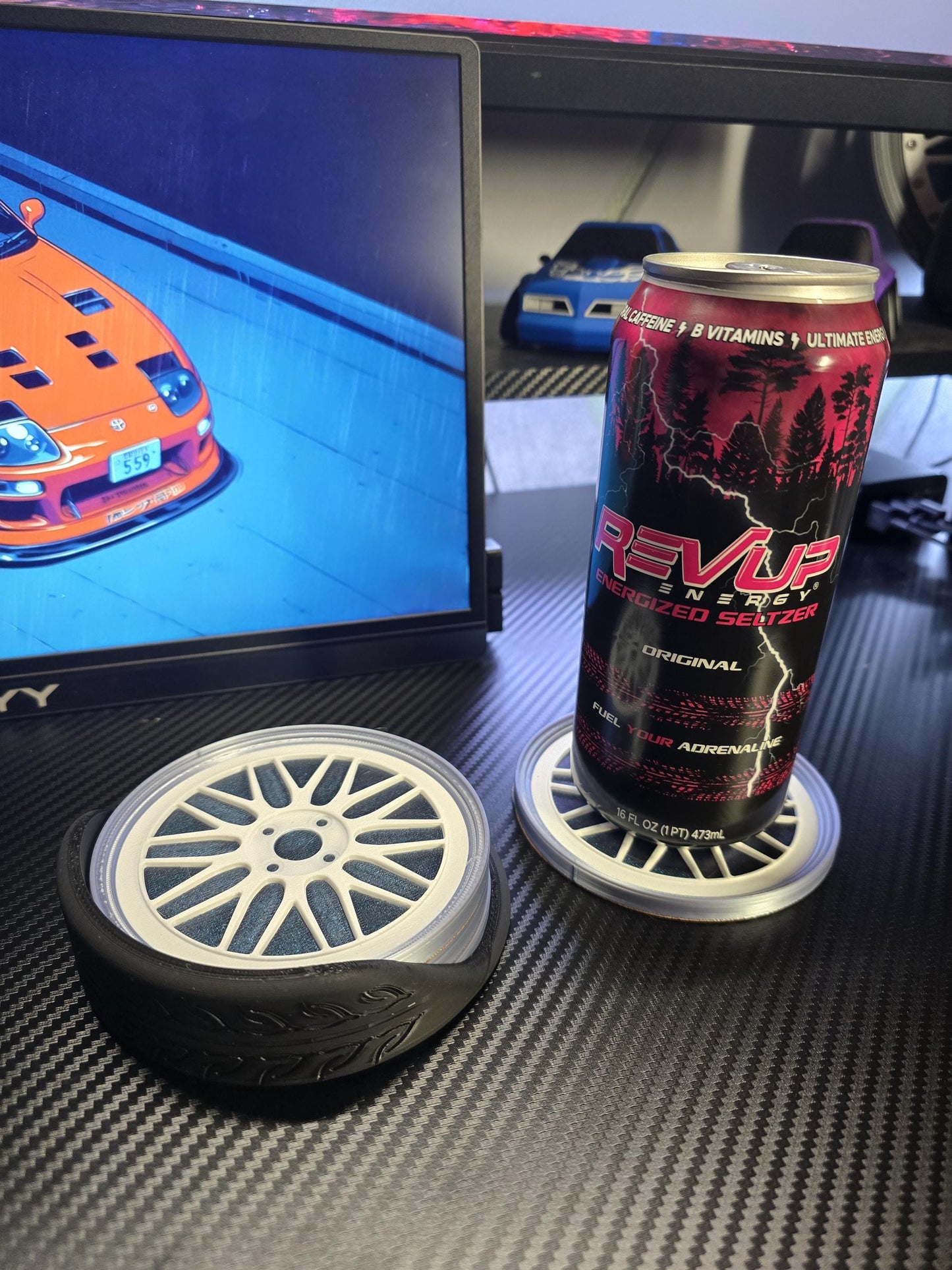 BBS Style Drink Coasters