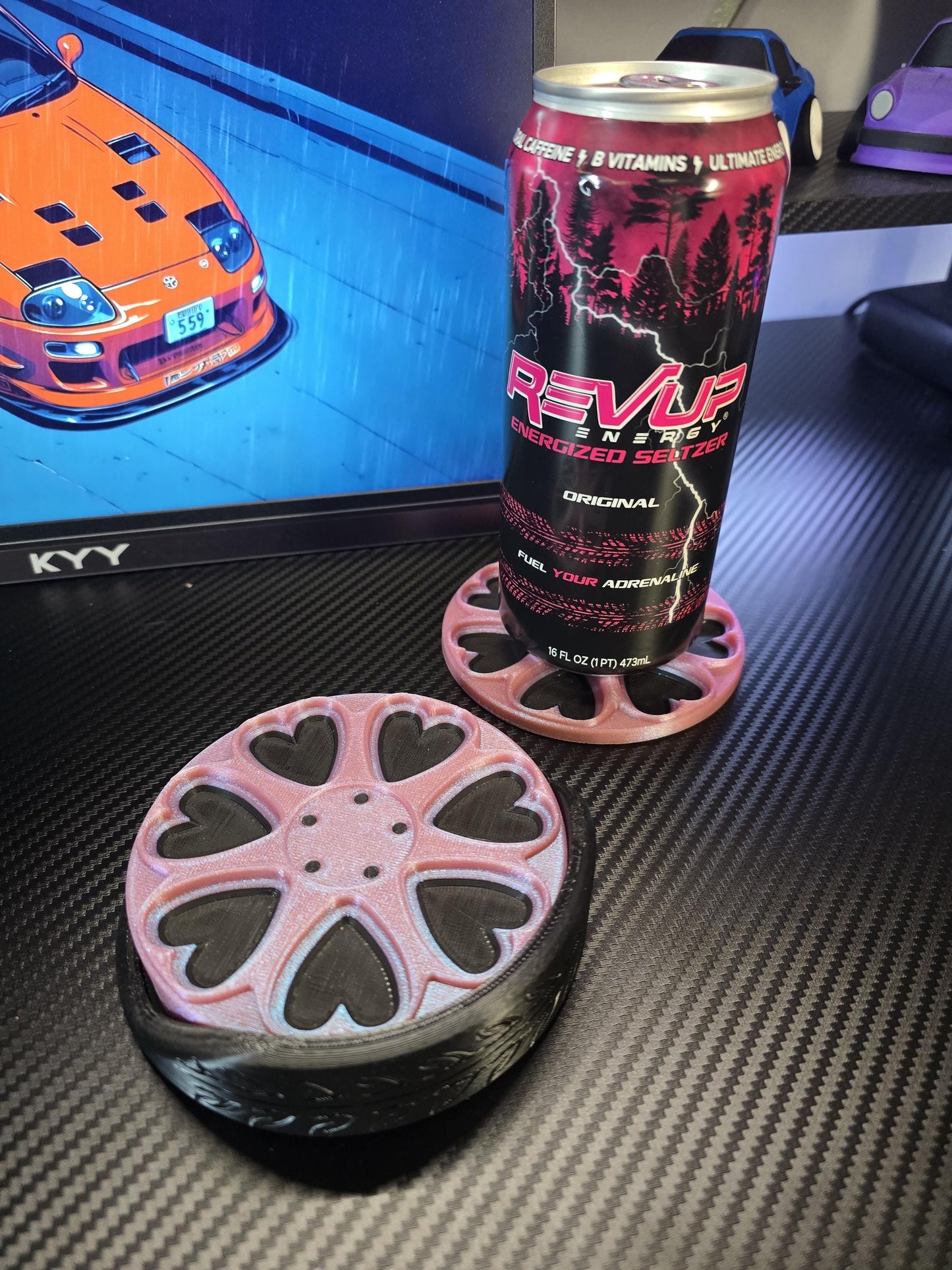 Kokoro Heart Style Drink Coasters
