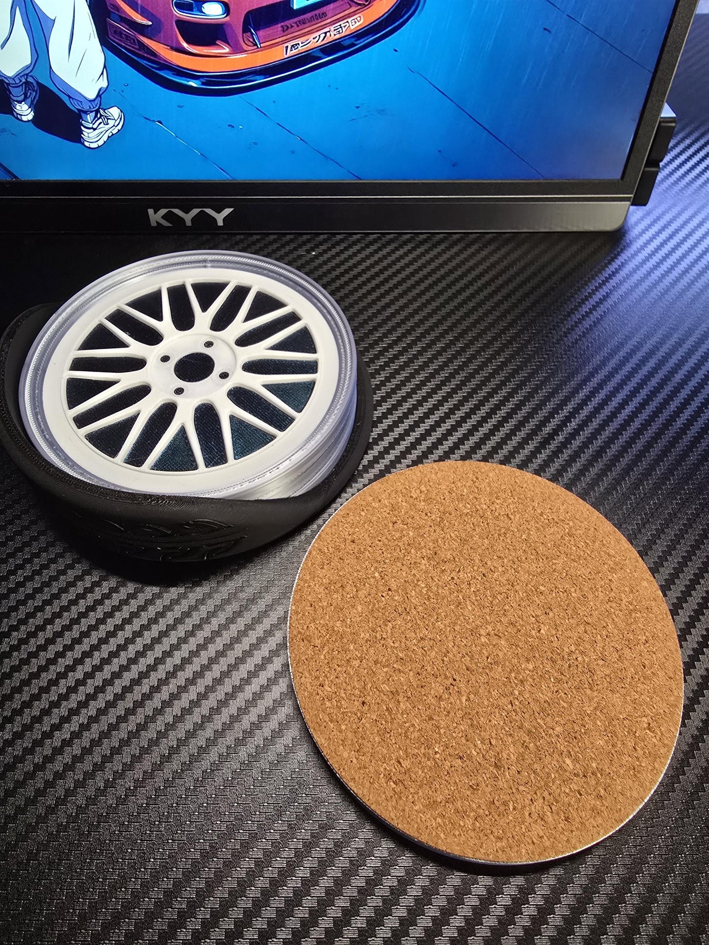 BBS Style Drink Coasters