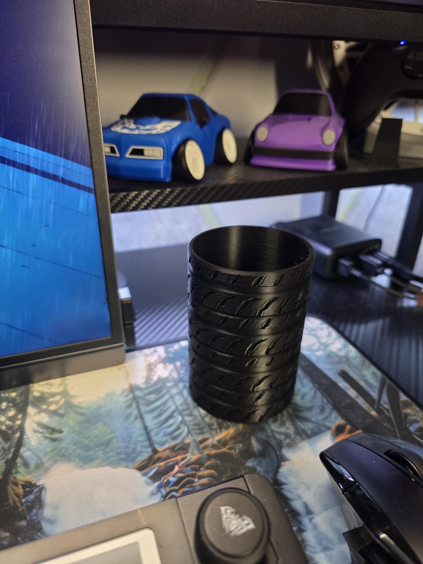 Race Tire Style Pen Holder