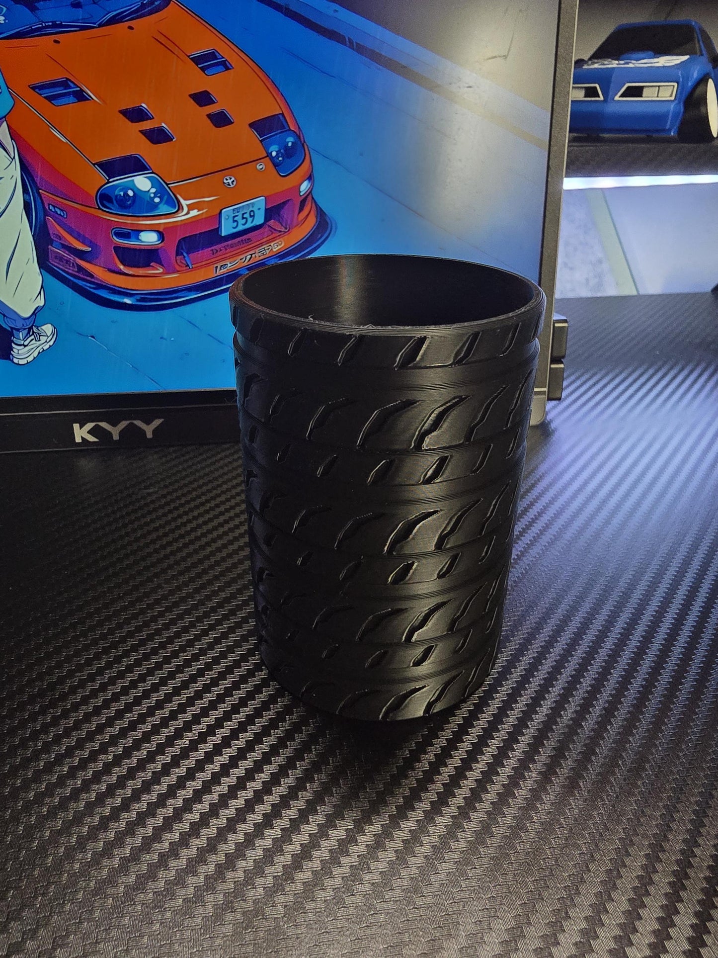 Race Tire Style Pen Holder