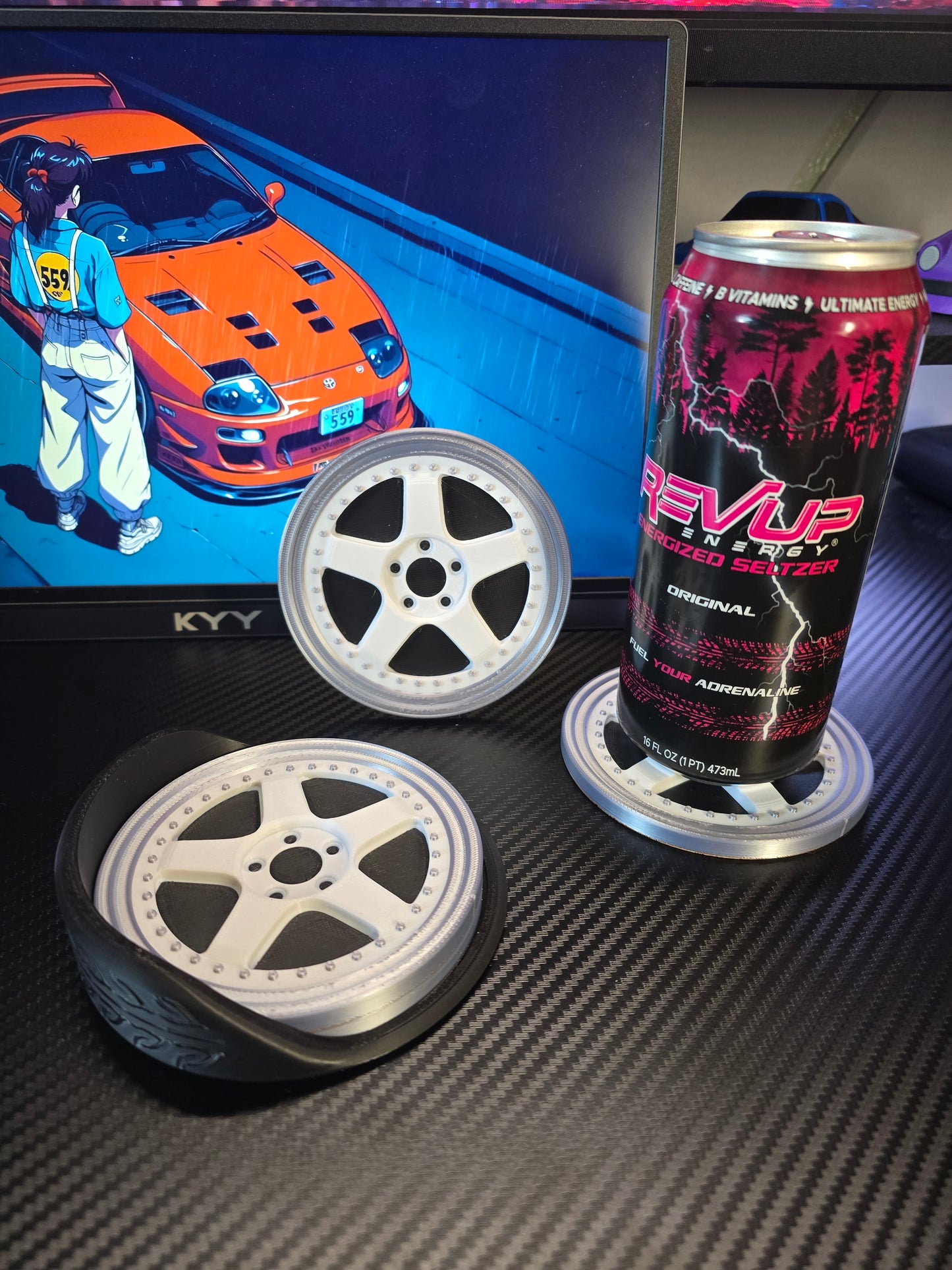 Work Meister S1 Style Drink Coasters