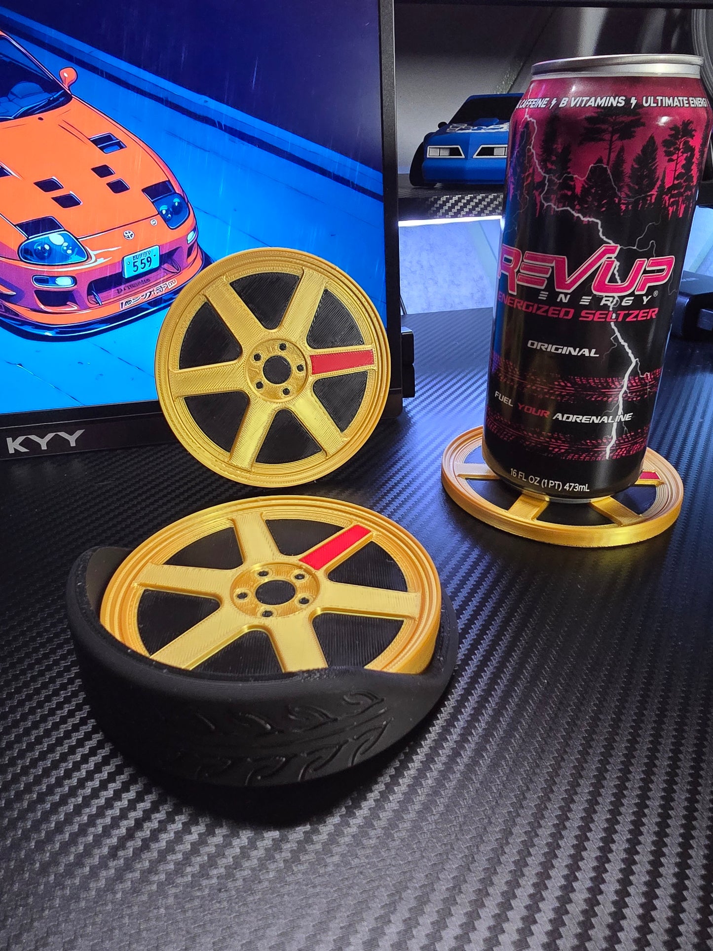TE37 Drink Coasters