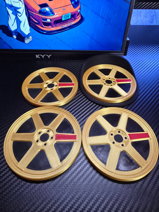TE37 Drink Coasters