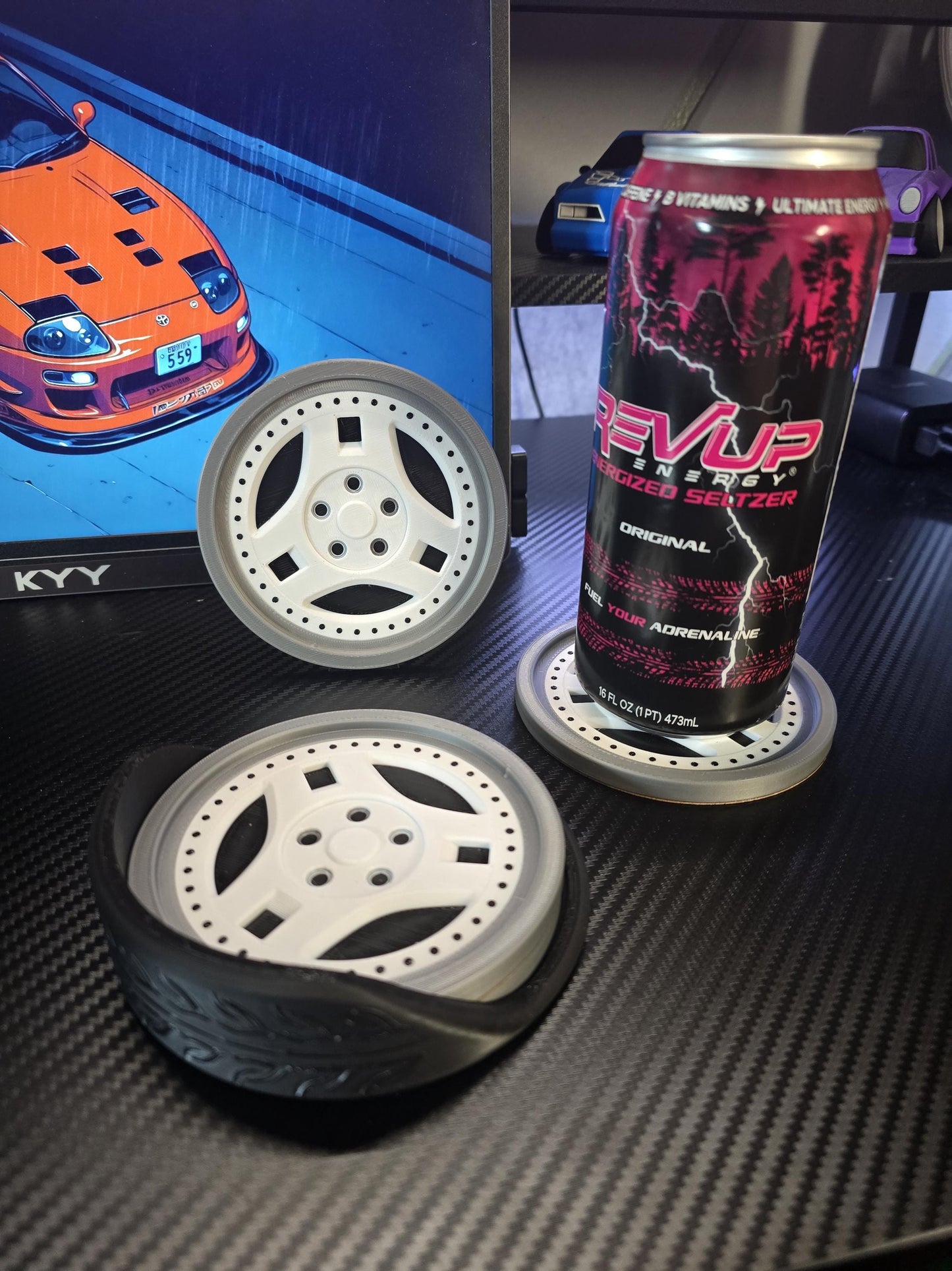 Advan SA3 Style Drink Coasters