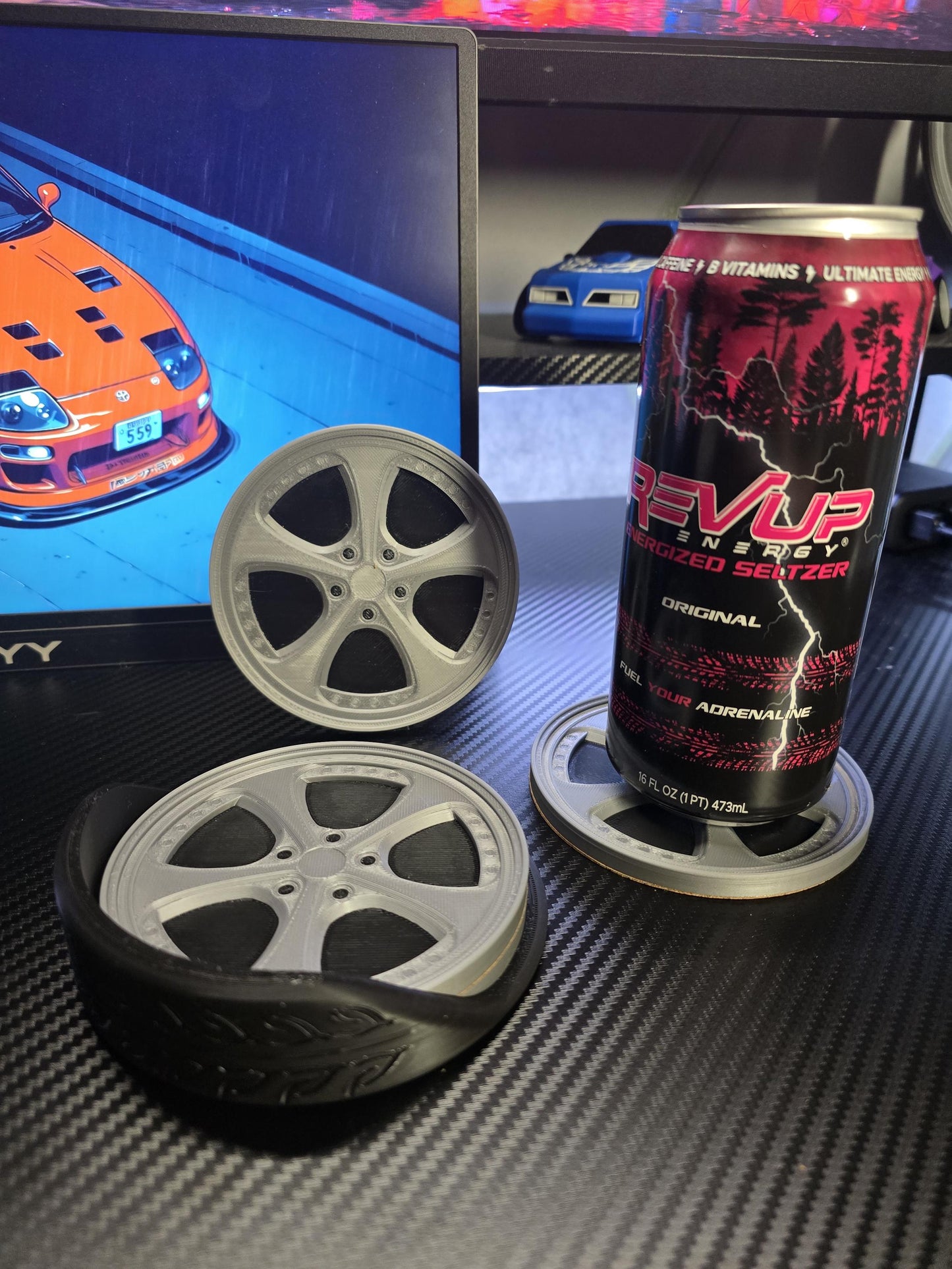 VSKF Style Drink Coasters